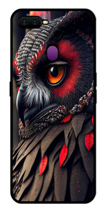 Owl Design Metal Mobile Case for Oppo F9