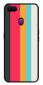 Muted Rainbow Metal Mobile Case for Oppo F9   (Design No -31)