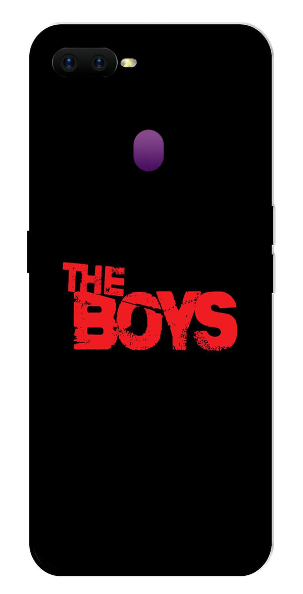 The Boys Metal Mobile Case for Oppo F9   (Design No -44)