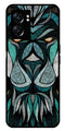 Lion Pattern Metal Mobile Case for Oppo K10 5G   (Design No -40)