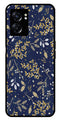 Floral Pattern  Metal Mobile Case for Oppo K10 5G   (Design No -52)