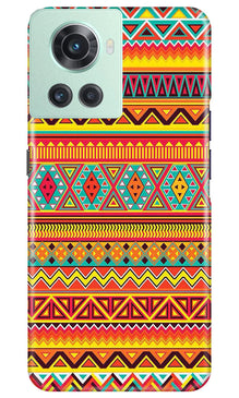 Zigzag line pattern Mobile Back Case for OnePlus 10R 5G (Design - 4)