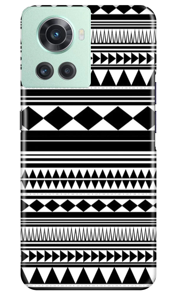 Black white Pattern Case for OnePlus 10R 5G