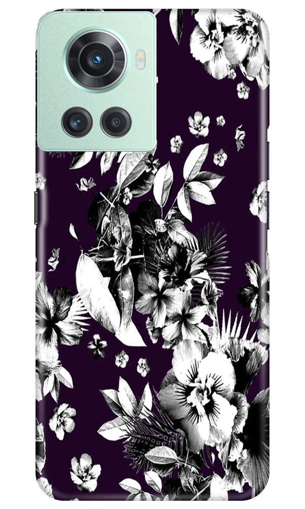 white flowers Case for OnePlus 10R 5G