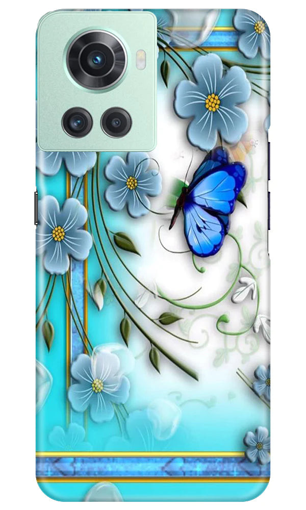 Blue Butterfly Case for OnePlus 10R 5G