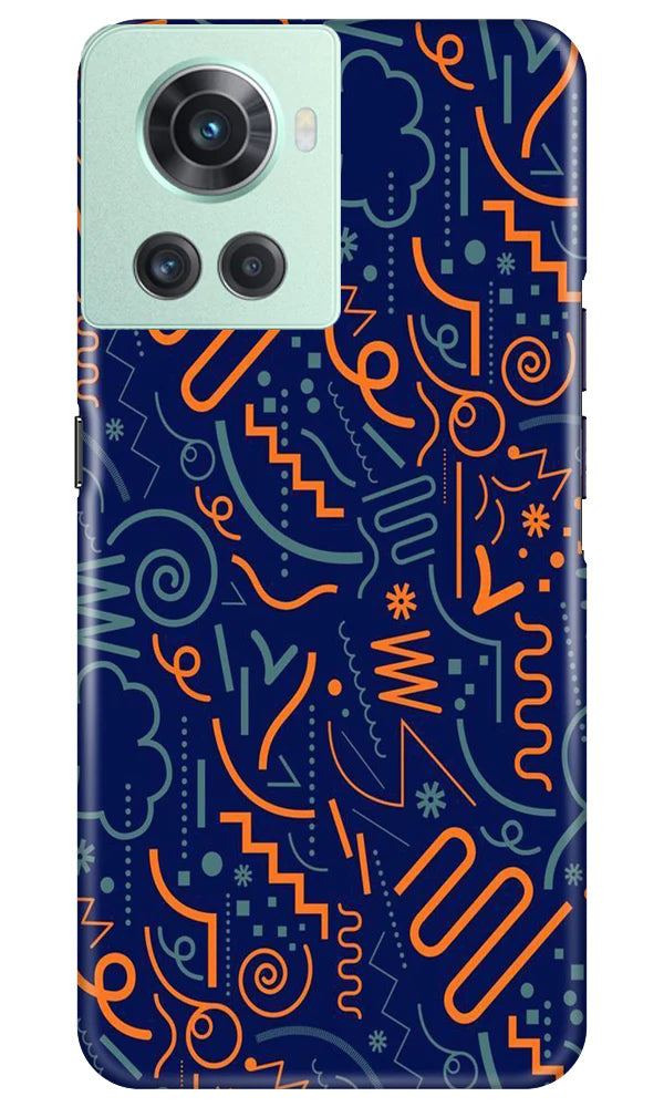 Line Art Baground Case for OnePlus 10R 5G
