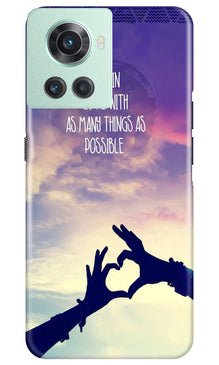 Fall in love Mobile Back Case for OnePlus 10R 5G (Design - 50)