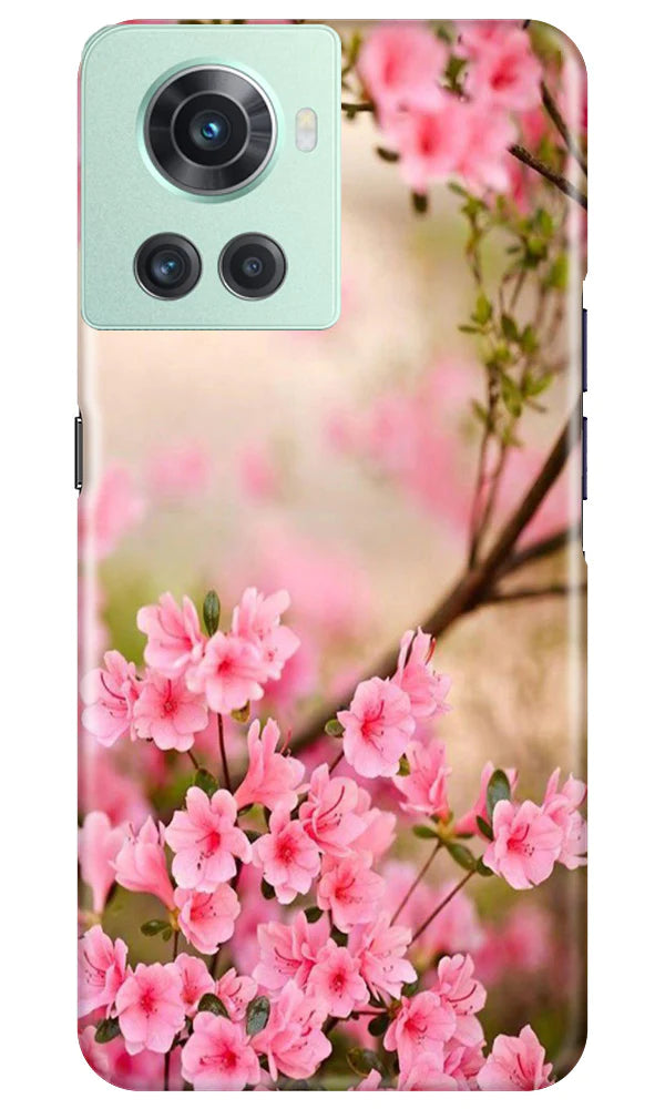 Pink flowers Case for OnePlus 10R 5G