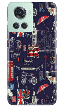 Love London Mobile Back Case for OnePlus 10R 5G (Design - 75)