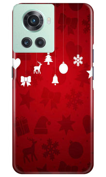 Christmas Mobile Back Case for OnePlus 10R 5G (Design - 78)