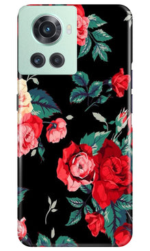 Red Rose2 Mobile Back Case for OnePlus 10R 5G (Design - 81)