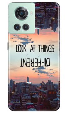 Look at things different Mobile Back Case for OnePlus 10R 5G (Design - 99)