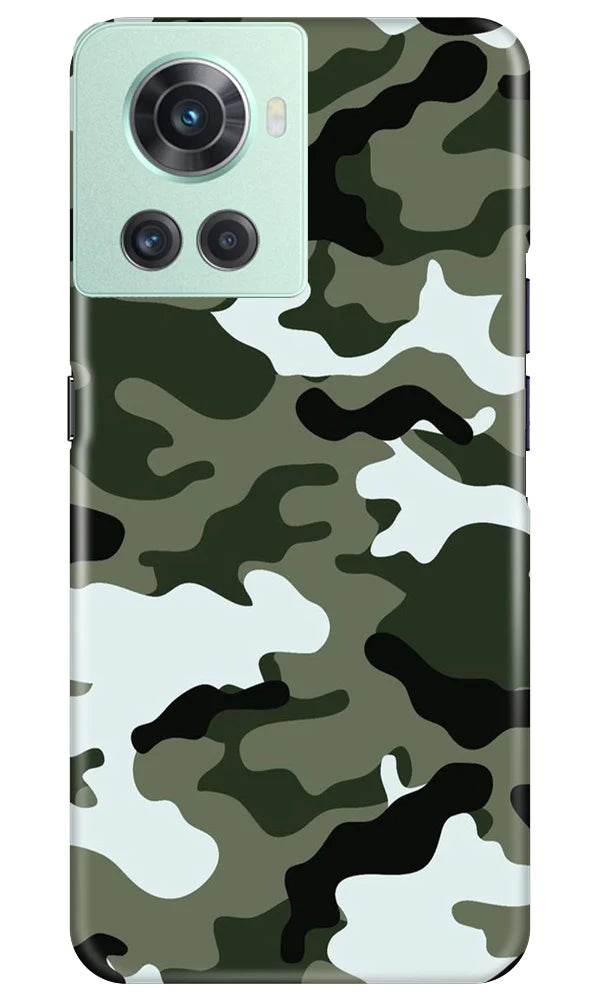 Army Camouflage Case for OnePlus 10R 5G(Design - 108)