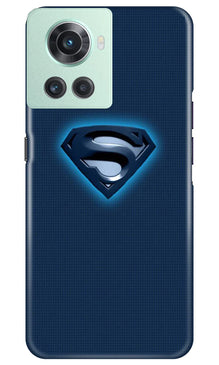 Superman Superhero Mobile Back Case for OnePlus 10R 5G  (Design - 117)