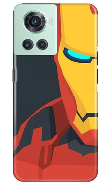 Iron Man Superhero Mobile Back Case for OnePlus 10R 5G  (Design - 120)