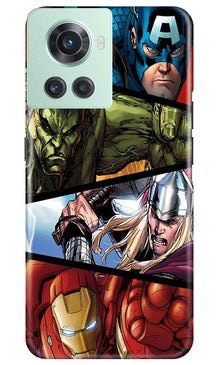 Avengers Superhero Mobile Back Case for OnePlus 10R 5G  (Design - 124)