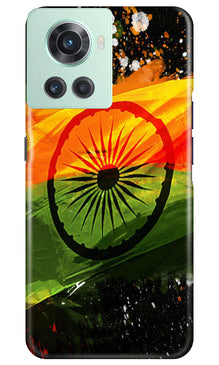 Indian Flag Mobile Back Case for OnePlus 10R 5G  (Design - 137)