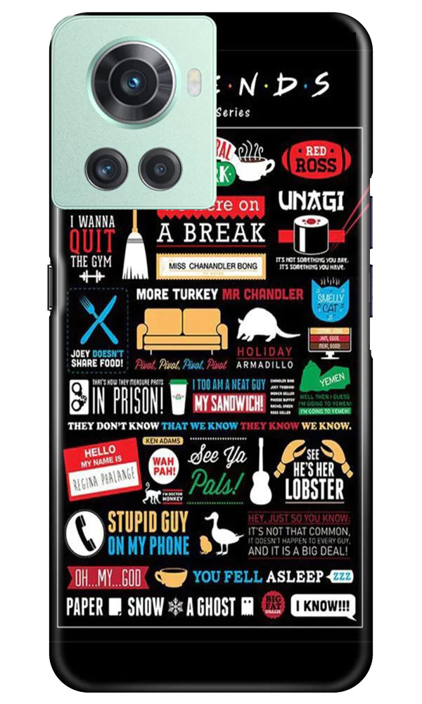 Friends Case for OnePlus 10R 5G  (Design - 145)
