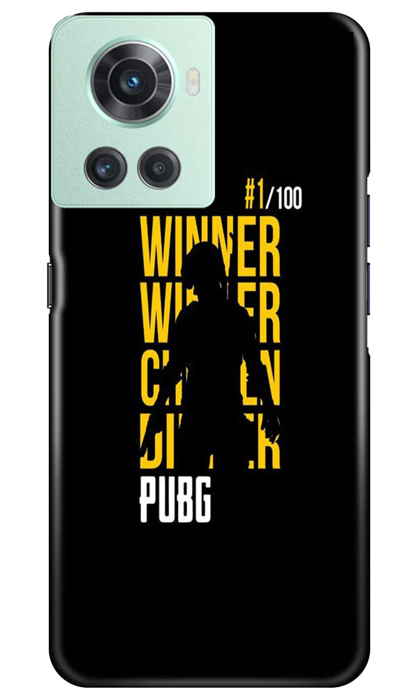 Pubg Winner Winner Case for OnePlus 10R 5G(Design - 146)