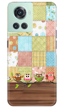 Owls Mobile Back Case for OnePlus 10R 5G (Design - 171)