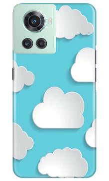 Clouds Mobile Back Case for OnePlus 10R 5G (Design - 179)
