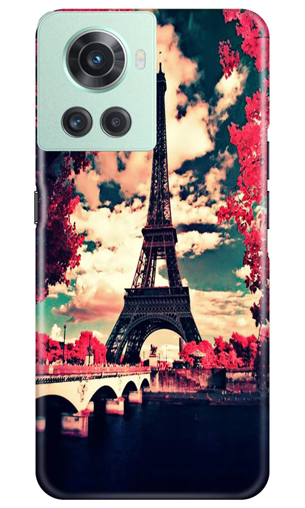 Eiffel Tower Case for OnePlus 10R 5G (Design No. 181)