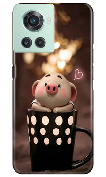 Cute Bunny Mobile Back Case for OnePlus 10R 5G (Design - 182)