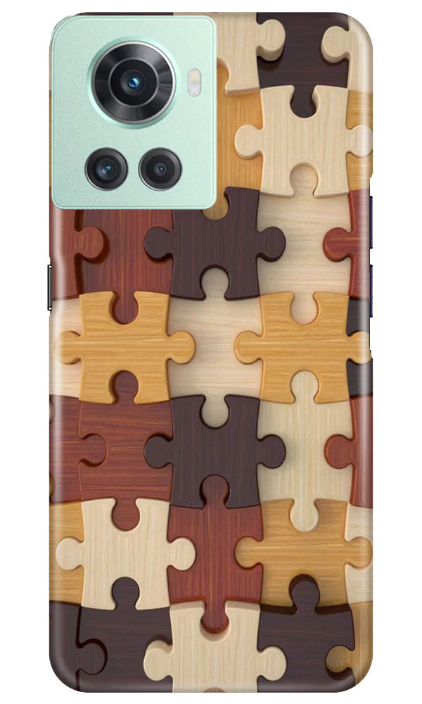 Puzzle Pattern Case for OnePlus 10R 5G (Design No. 186)