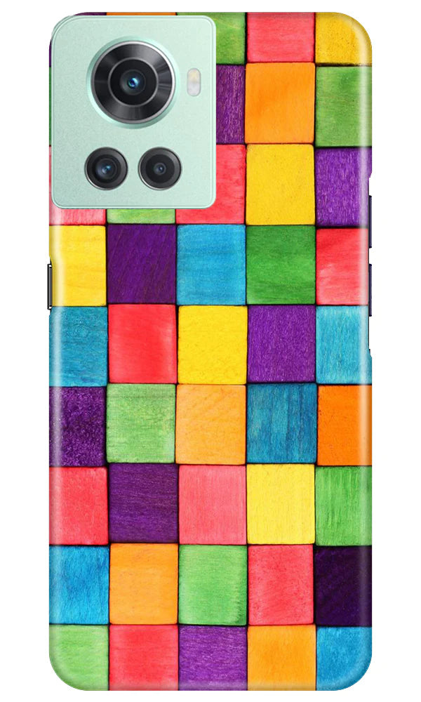 Colorful Square Case for OnePlus 10R 5G (Design No. 187)