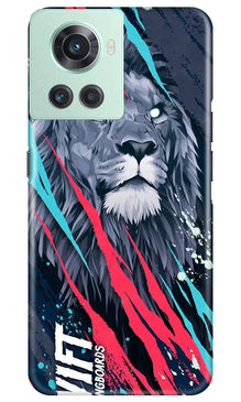 Lion Mobile Back Case for OnePlus 10R 5G (Design - 247)