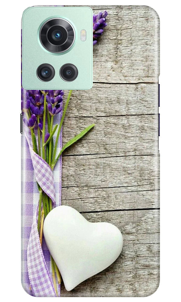 White Heart Case for OnePlus 10R 5G (Design No. 260)