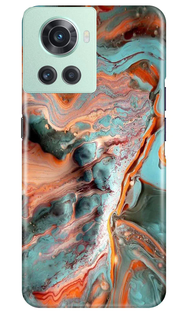 Marble Texture Mobile Back Case for OnePlus 10R 5G (Design - 271)