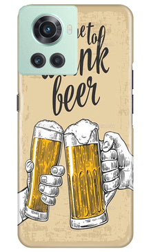Drink Beer Mobile Back Case for OnePlus 10R 5G (Design - 290)