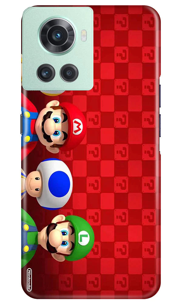 Mario Mobile Back Case for OnePlus 10R 5G (Design - 299)