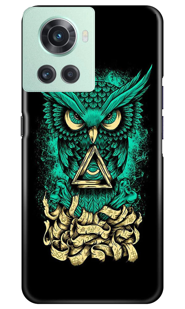 Owl Mobile Back Case for OnePlus 10R 5G (Design - 317)