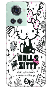 Hello Kitty Mobile Back Case for OnePlus 10R 5G (Design - 320)