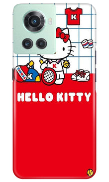 Hello Kitty Mobile Back Case for OnePlus 10R 5G (Design - 322)