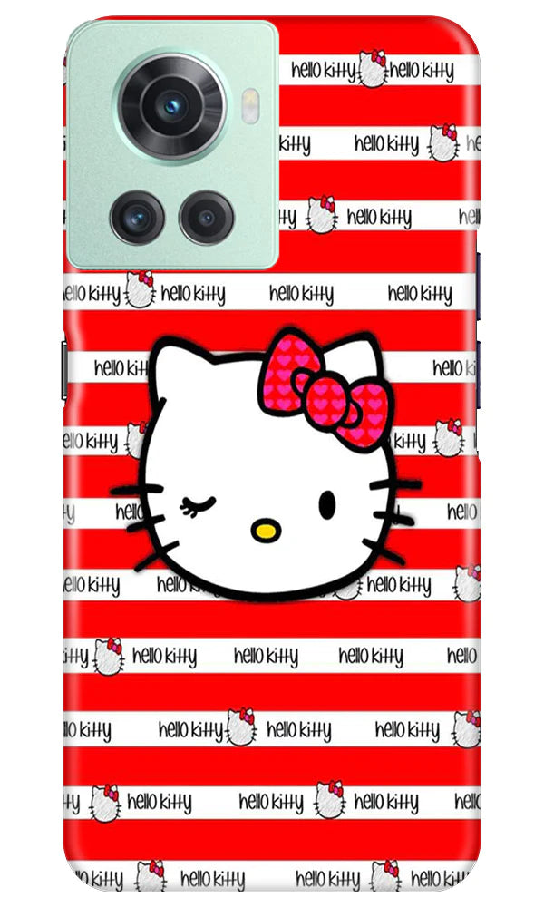 Hello Kitty Mobile Back Case for OnePlus 10R 5G (Design - 323)