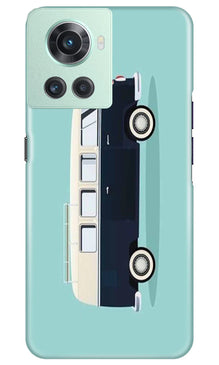 Travel Bus Mobile Back Case for OnePlus 10R 5G (Design - 338)