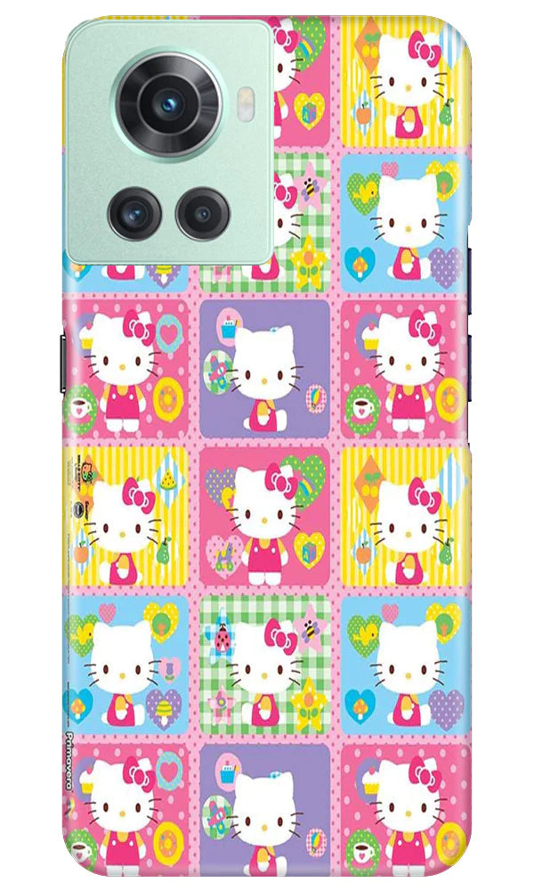 Kitty Mobile Back Case for OnePlus 10R 5G (Design - 357)