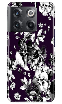 white flowers Mobile Back Case for OnePlus 10T 5G (Design - 7)