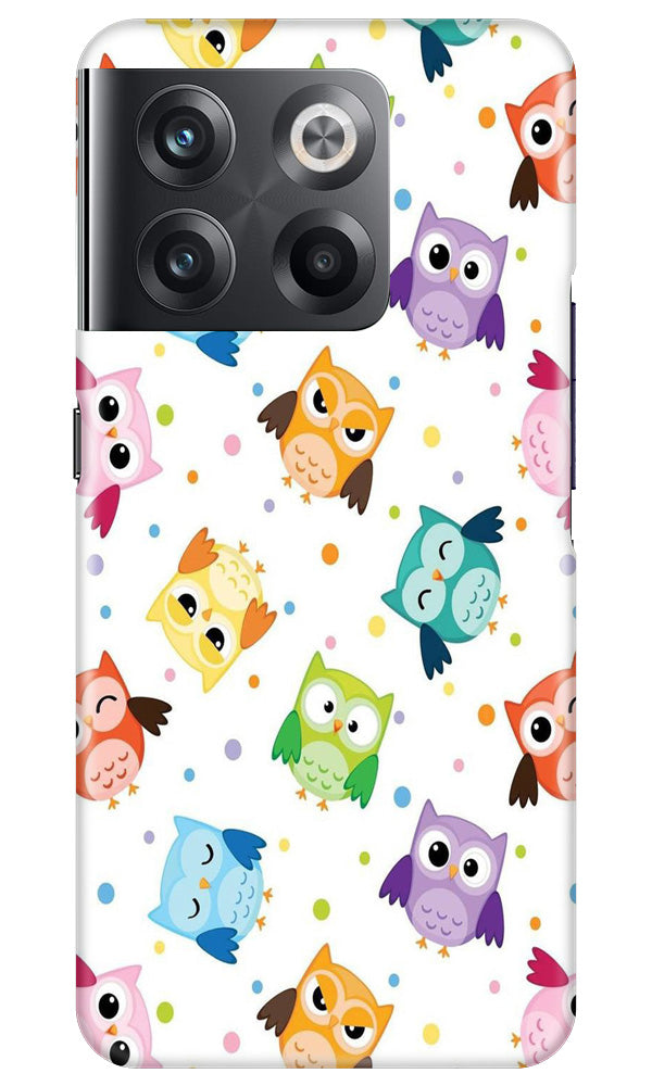 Owl Baground Pattern shore Case for OnePlus 10T 5G