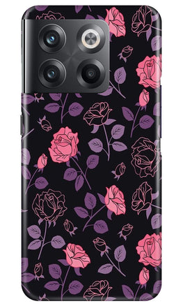 Rose Black Background Case for OnePlus 10T 5G