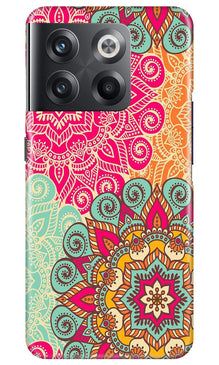 Rangoli art2 Mobile Back Case for OnePlus 10T 5G (Design - 29)