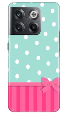 Gift Wrap Mobile Back Case for OnePlus 10T 5G (Design - 30)
