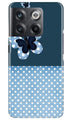 White dots Butterfly Case for OnePlus 10T 5G