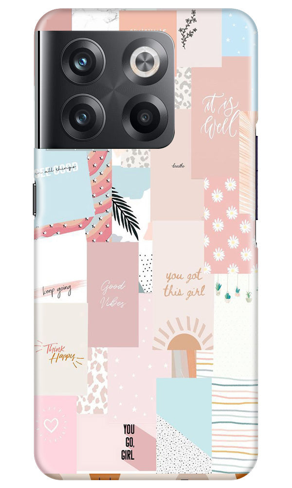 Shinny Blue Background Case for OnePlus 10T 5G