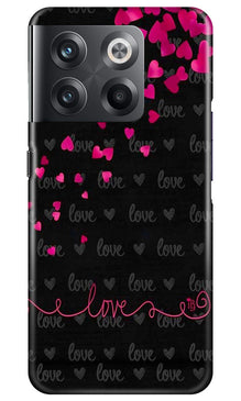 Love in Air Mobile Back Case for OnePlus 10T 5G (Design - 89)