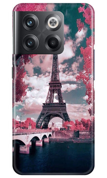 Eiffel Tower Mobile Back Case for OnePlus 10T 5G  (Design - 101)