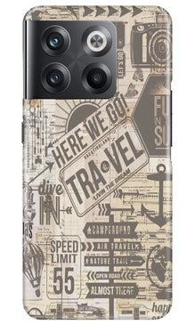 Travel Mobile Back Case for OnePlus 10T 5G  (Design - 104)
